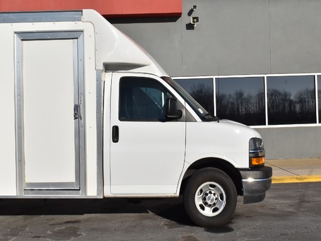 USED 2021 CHEVROLET EXPRESS 3500 CUTAWAY CUBE TRUCK #13689-9
