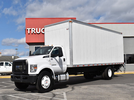 USED 2022 FORD F750 BOX VAN TRUCK #13693