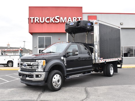 USED 2017 FORD F550 REEFER TRUCK #13717