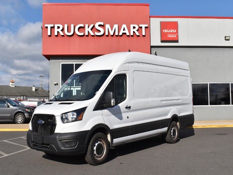 USED 2021 FORD TRANSIT T350 CARGO VAN TRUCK #13725