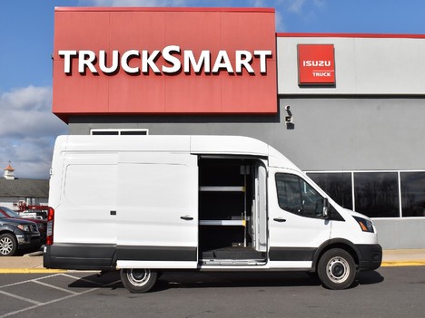 USED 2021 FORD TRANSIT T350 CARGO VAN TRUCK #13725-6