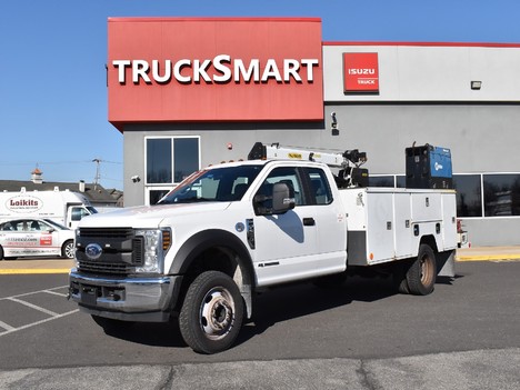 USED 2018 FORD F550 SERVICE - UTILITY TRUCK #13742-3