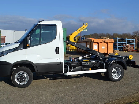 NEW PALFINGER CITY HOOK HOOKLIFT BODY TRUCK BODY #13749-10