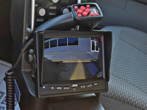 USED 2018 FORD F750 SPREADER TRUCK #13755-18