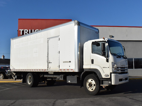 USED 2020 ISUZU FTR BOX VAN TRUCK #13757