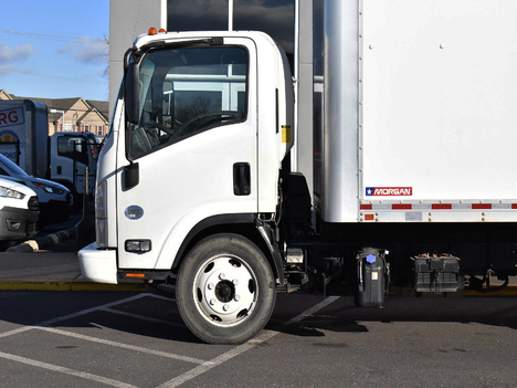 USED 2018 ISUZU NPR-XD BOX VAN TRUCK #13761-5