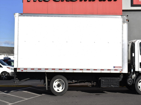 USED 2018 ISUZU NPR-XD BOX VAN TRUCK #13761-7