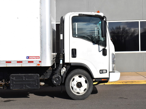 USED 2018 ISUZU NPR-XD BOX VAN TRUCK #13761-8