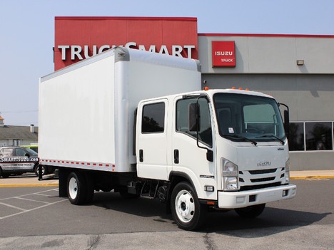 USED 2019 ISUZU NPR-HD BOX VAN TRUCK #13762-3