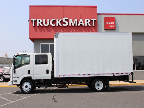 USED 2019 ISUZU NPR-HD BOX VAN TRUCK #13762-4