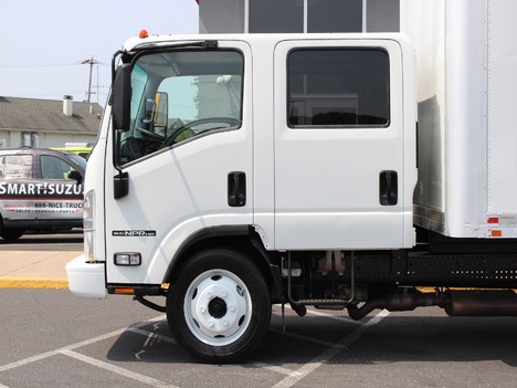 USED 2019 ISUZU NPR-HD BOX VAN TRUCK #13762-5