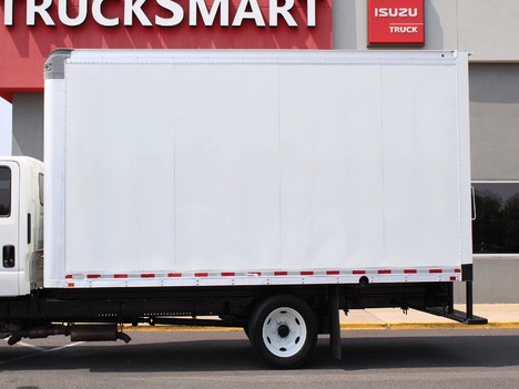 USED 2019 ISUZU NPR-HD BOX VAN TRUCK #13762-6