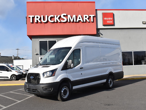 USED 2021 FORD TRANSIT T350 CARGO VAN TRUCK #13763