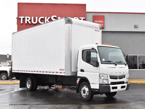 USED 2020 MITSUBISHI FUSO FE160 BOX VAN TRUCK #13764-3