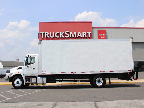 USED 2017 HINO 268A BOX VAN TRUCK #13765-4