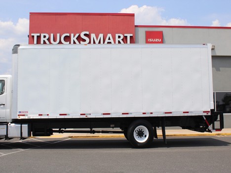 USED 2017 HINO 268A BOX VAN TRUCK #13765-6