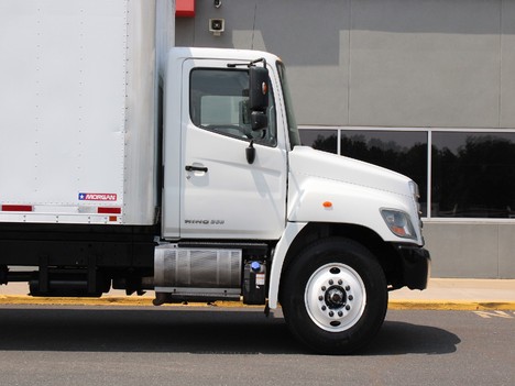 USED 2017 HINO 268A BOX VAN TRUCK #13765-8