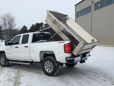 NEW VOTH BODIES 8FT ALUMINUM DUMP INSERT DUMP BODY TRUCK BODY #13787-3