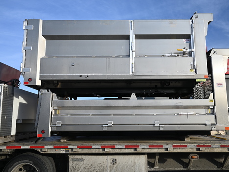NEW VOTH BODIES 12FT 9IN ALUMINUM LANDSC DUMP BODY TRUCK BODY #13789