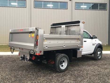NEW VOTH BODIES 12FT 9IN ALUMINUM LANDSC DUMP BODY TRUCK BODY #13789-4