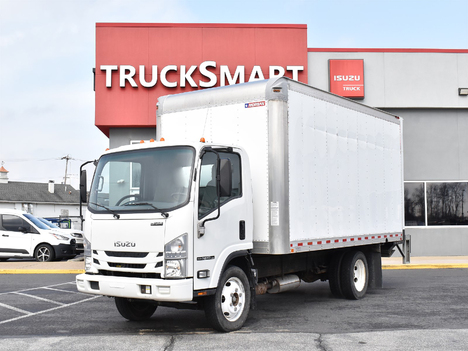 USED 2018 ISUZU NPR-HD BOX VAN TRUCK #13819