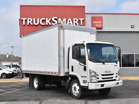 USED 2018 ISUZU NPR-HD BOX VAN TRUCK #13819-3