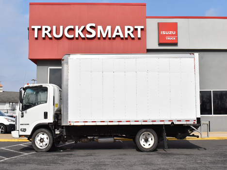 USED 2018 ISUZU NPR-HD BOX VAN TRUCK #13819-4