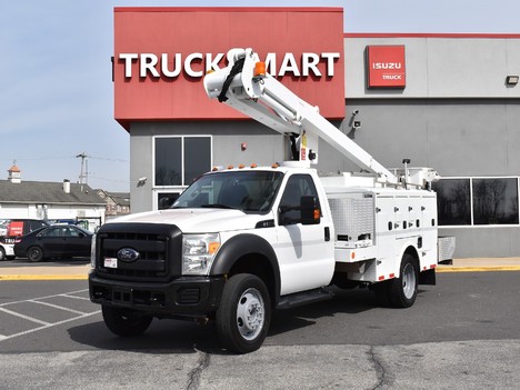 USED 2012 FORD F550 BUCKET BOOM TRUCK #13820