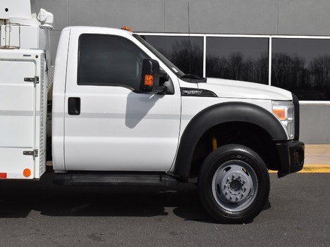 USED 2012 FORD F550 BUCKET BOOM TRUCK #13820-12