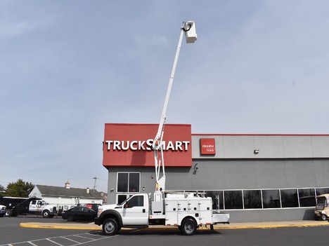 USED 2012 FORD F550 BUCKET BOOM TRUCK #13820-4