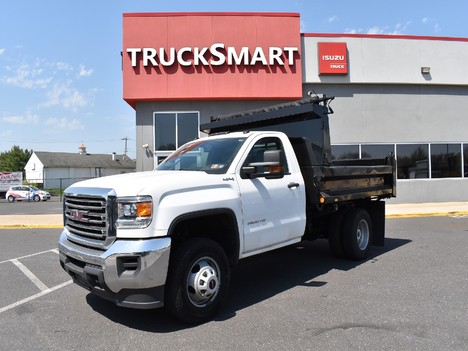 USED 2018 GMC 3500HD DUMP TRUCK #13830-2
