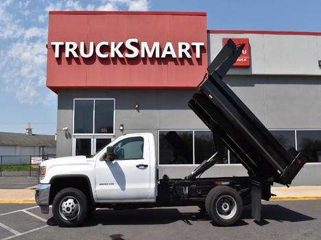 USED 2018 GMC 3500HD DUMP TRUCK #13830-6