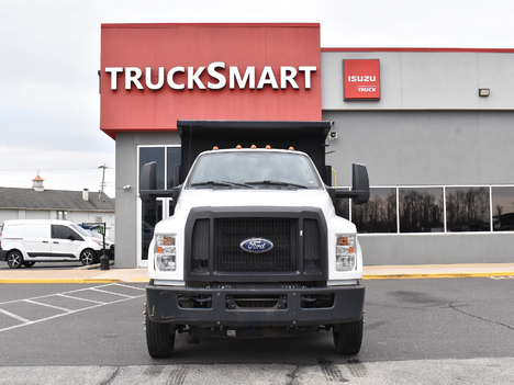 USED 2019 FORD F650 DUMP TRUCK #13831-3