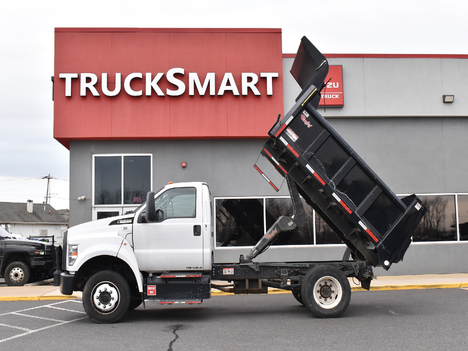USED 2019 FORD F650 DUMP TRUCK #13831-6