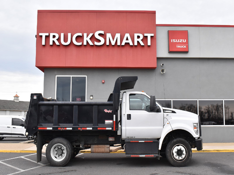 USED 2019 FORD F650 DUMP TRUCK #13831-7