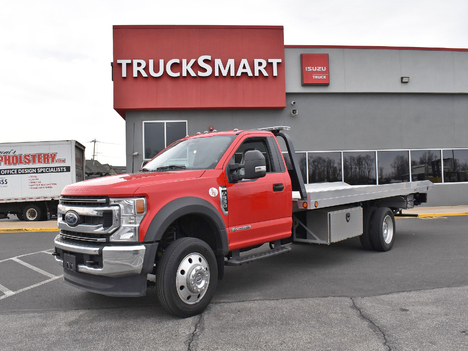 USED 2022 FORD F550 ROLLBACK TRUCK #13833