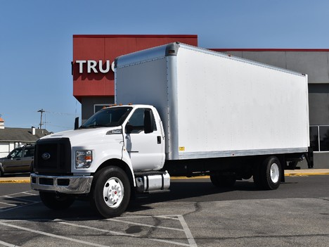 USED 2017 FORD F750 BOX VAN TRUCK #13838