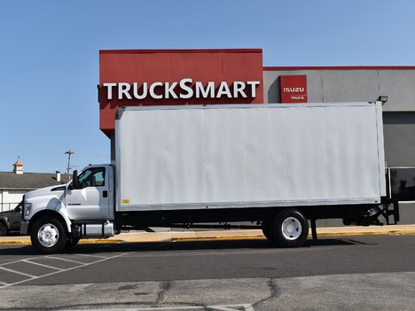 USED 2017 FORD F750 BOX VAN TRUCK #13838-4
