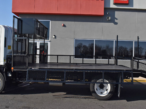 USED 2022 ISUZU NPR-HD LANDSCAPE TRUCK #13851-6