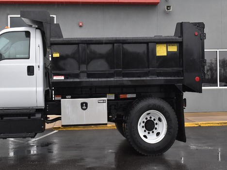 USED 2023 FORD F650 DUMP TRUCK #13852-11