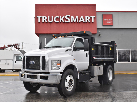 USED 2023 FORD F650 DUMP TRUCK #13852-2