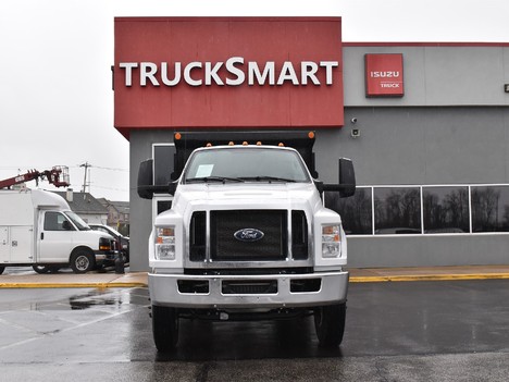 USED 2023 FORD F650 DUMP TRUCK #13852-3