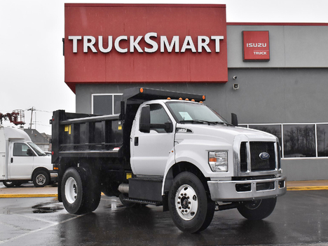 USED 2023 FORD F650 DUMP TRUCK #13852-4