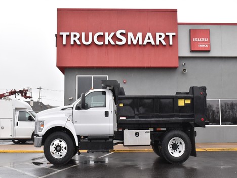 USED 2023 FORD F650 DUMP TRUCK #13852-9
