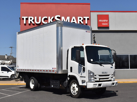 USED 2020 ISUZU NRR BOX VAN TRUCK #13855-3