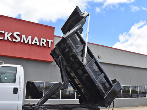 USED 2019 FORD F750 DUMP TRUCK #13856-7