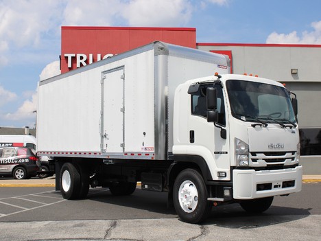 USED 2020 ISUZU FTR BOX VAN TRUCK #13858
