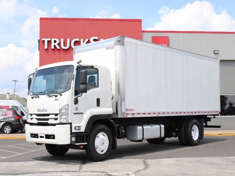 USED 2020 ISUZU FTR BOX VAN TRUCK #13858-3