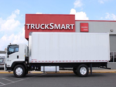 USED 2020 ISUZU FTR BOX VAN TRUCK #13858-4