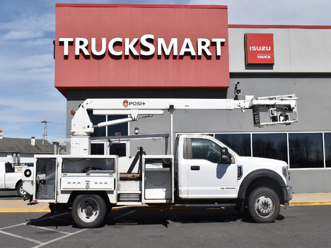 USED 2019 FORD F550 BUCKET BOOM TRUCK #13859-14